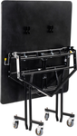 NPS EasyFold Mobile Cafeteria Square Folding Table - 48