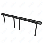MyTcoat - Standard Outdoor Bench Without Back - Inground Mount 10' L (MYT-BRT10-22)