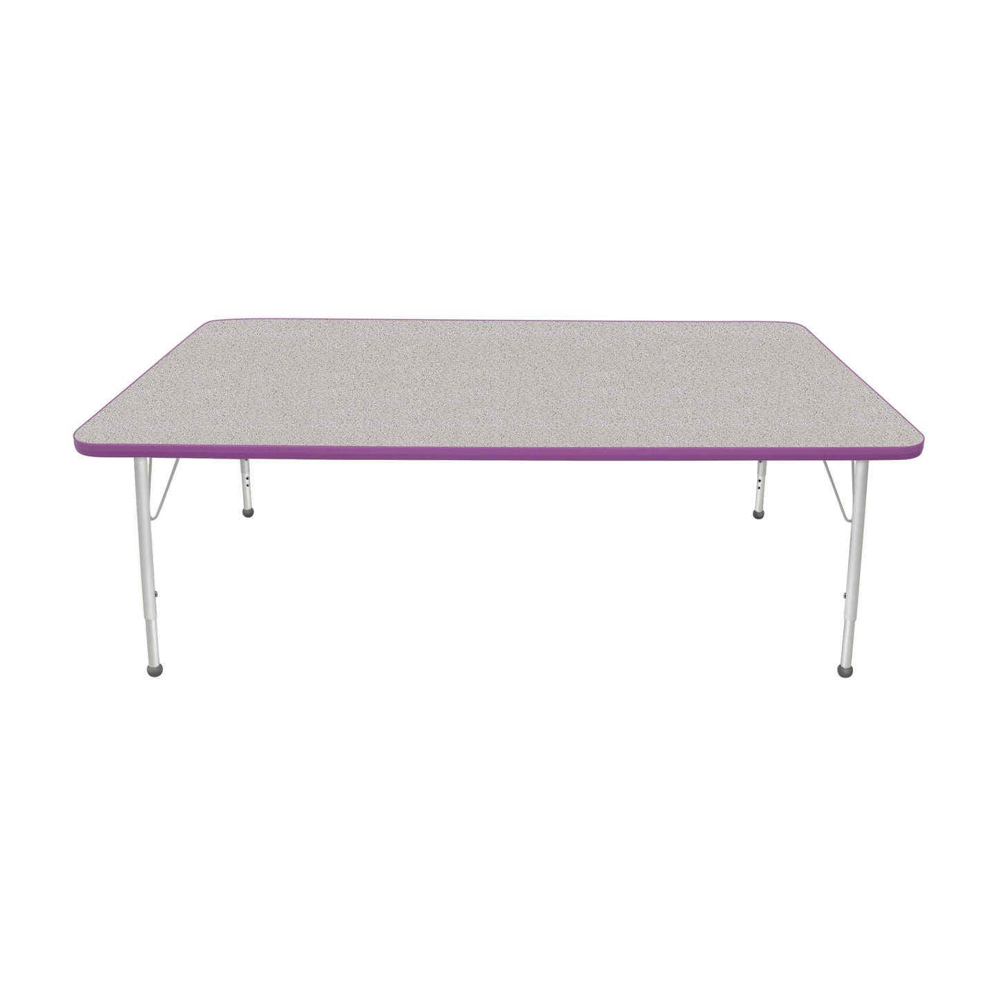 Mahar Creative Colors Rectangle Activity Table with Adjustable Height 72"W x 24"D x 21"-30"H (MHR-2472)
