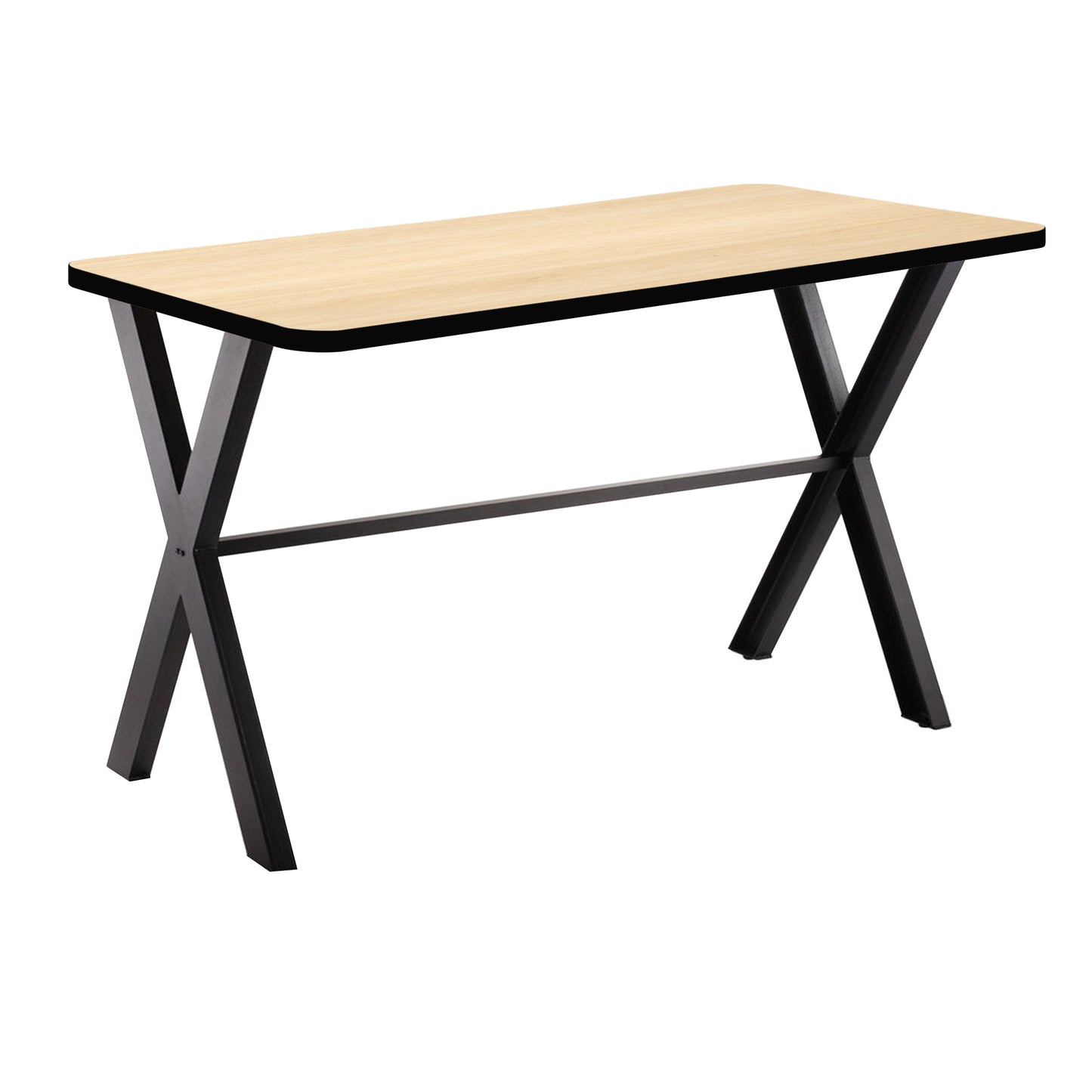 NPS CLT3060D2 - Collaborator Table, 30"x 60" Rectangle, 30" Height w/ Crossbeam, High Pressure Laminate Top (National Public Seating NPS-CLT3060D2)