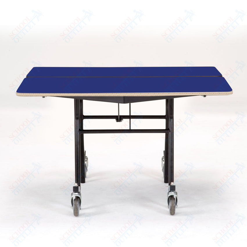 NPS Mobile Cafeteria Square Table Shape Unit - 48" W x 48" L (National Public Seating NPS - MT48Q) - SchoolOutlet