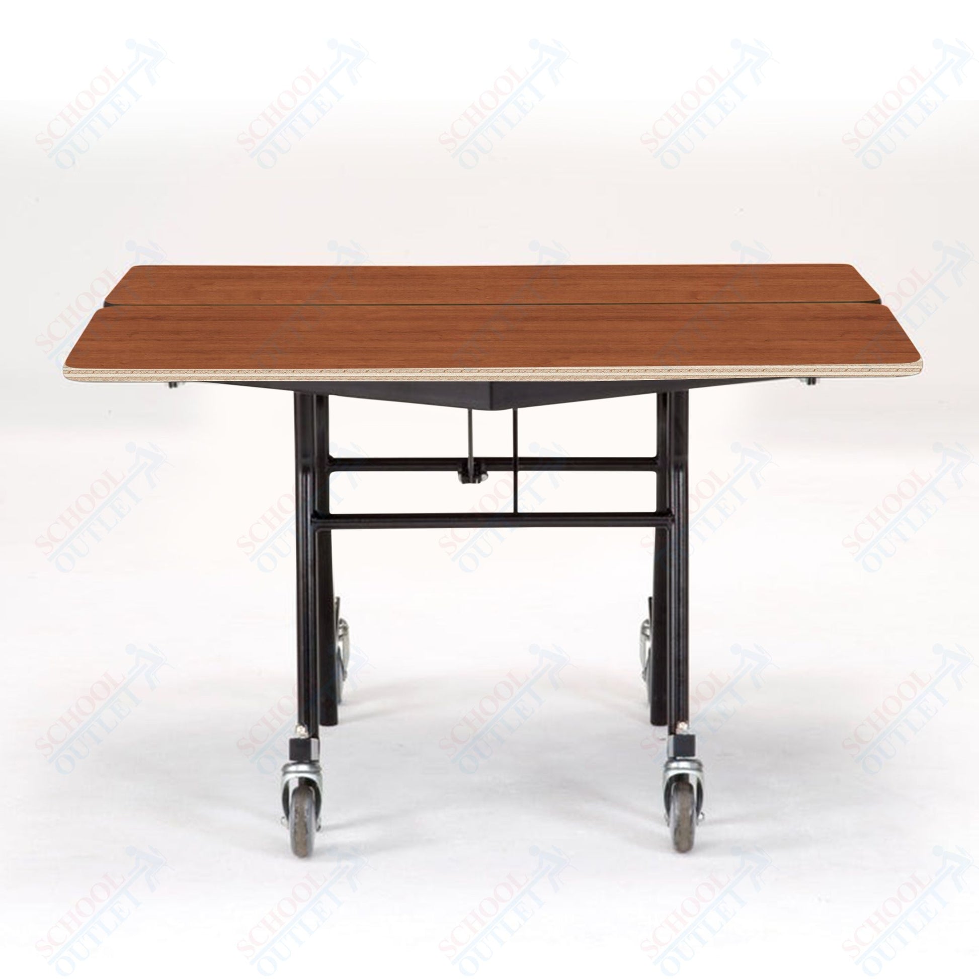 NPS Mobile Cafeteria Square Table Shape Unit - 48" W x 48" L (National Public Seating NPS - MT48Q) - SchoolOutlet