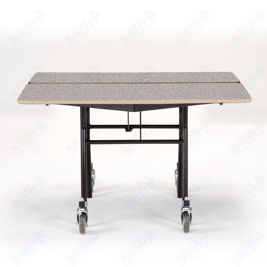 NPS Mobile Cafeteria Square Table Shape Unit - 48" W x 48" L (National Public Seating NPS - MT48Q) - SchoolOutlet