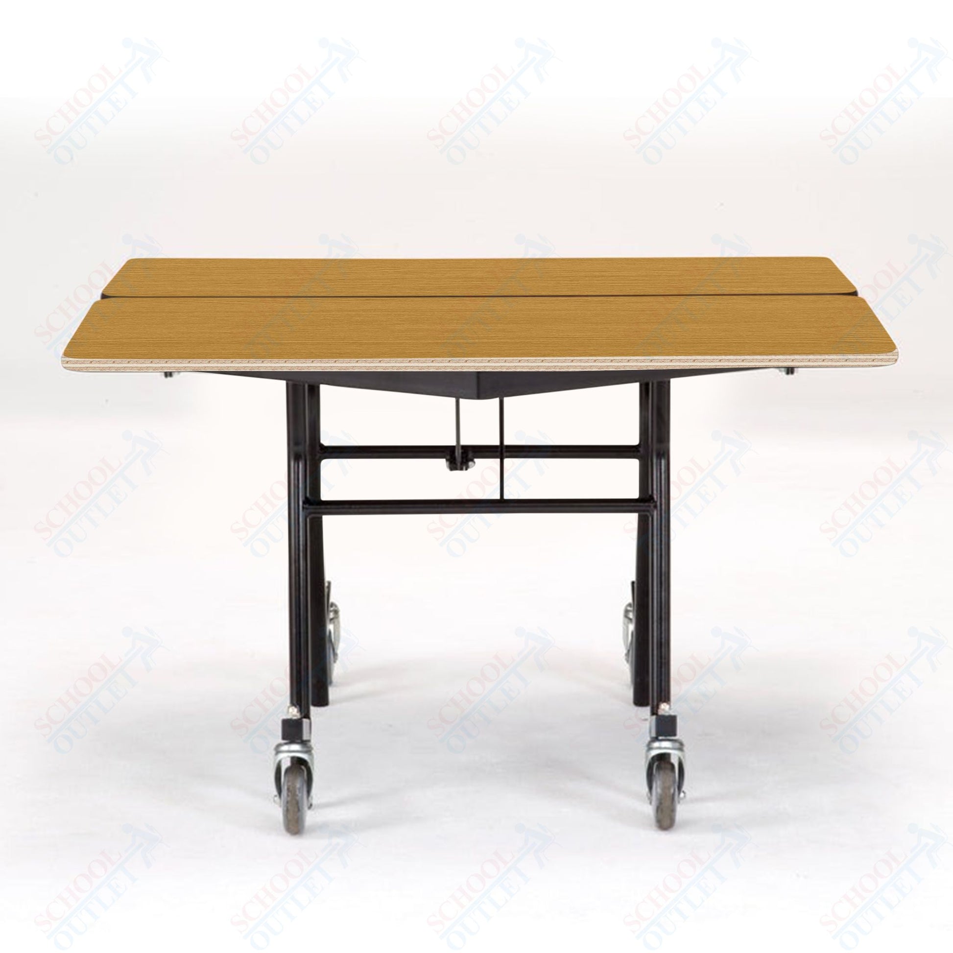 NPS Mobile Cafeteria Square Table Shape Unit - 48" W x 48" L (National Public Seating NPS - MT48Q) - SchoolOutlet
