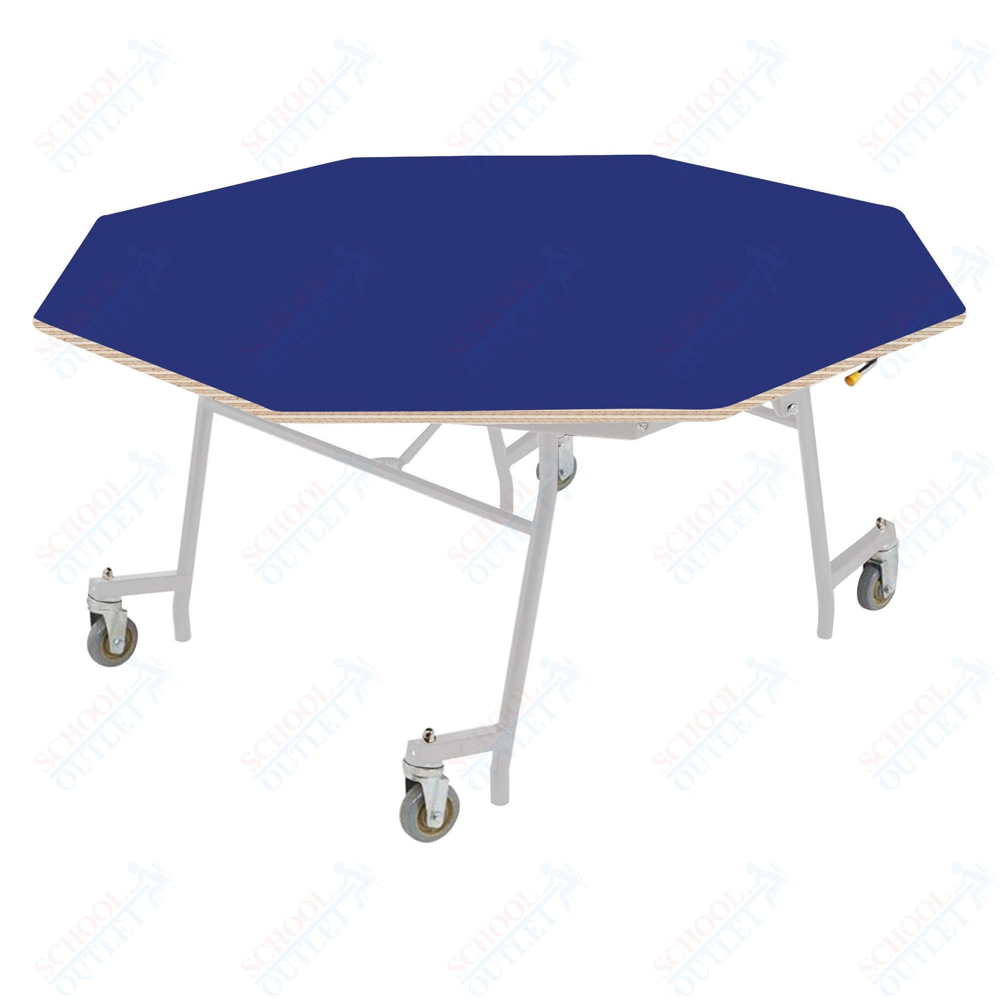 NPS EasyFold 60" Octagon Table (National Public Seating NPS - MTSSF - 60O) - SchoolOutlet