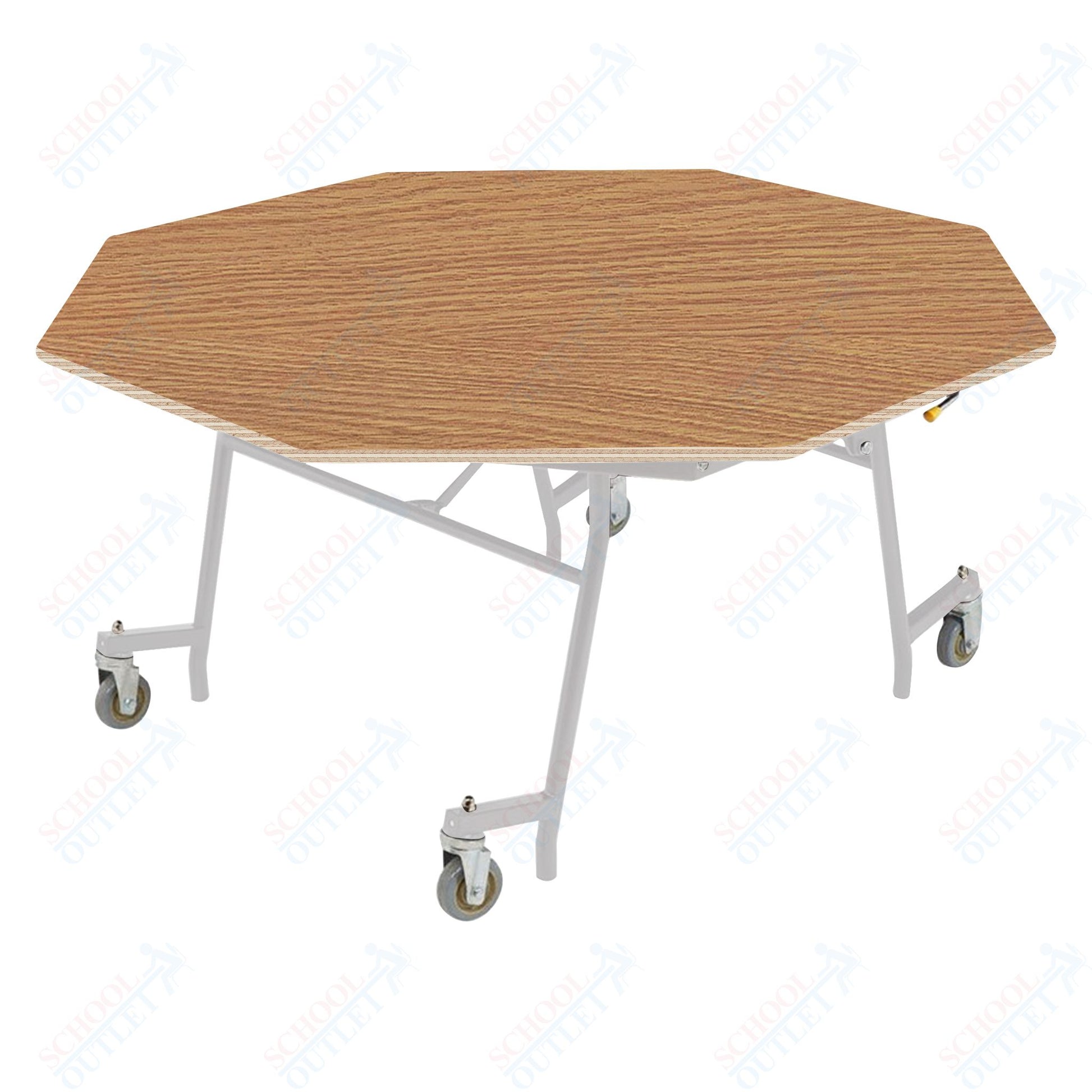 NPS EasyFold 60" Octagon Table (National Public Seating NPS - MTSSF - 60O) - SchoolOutlet