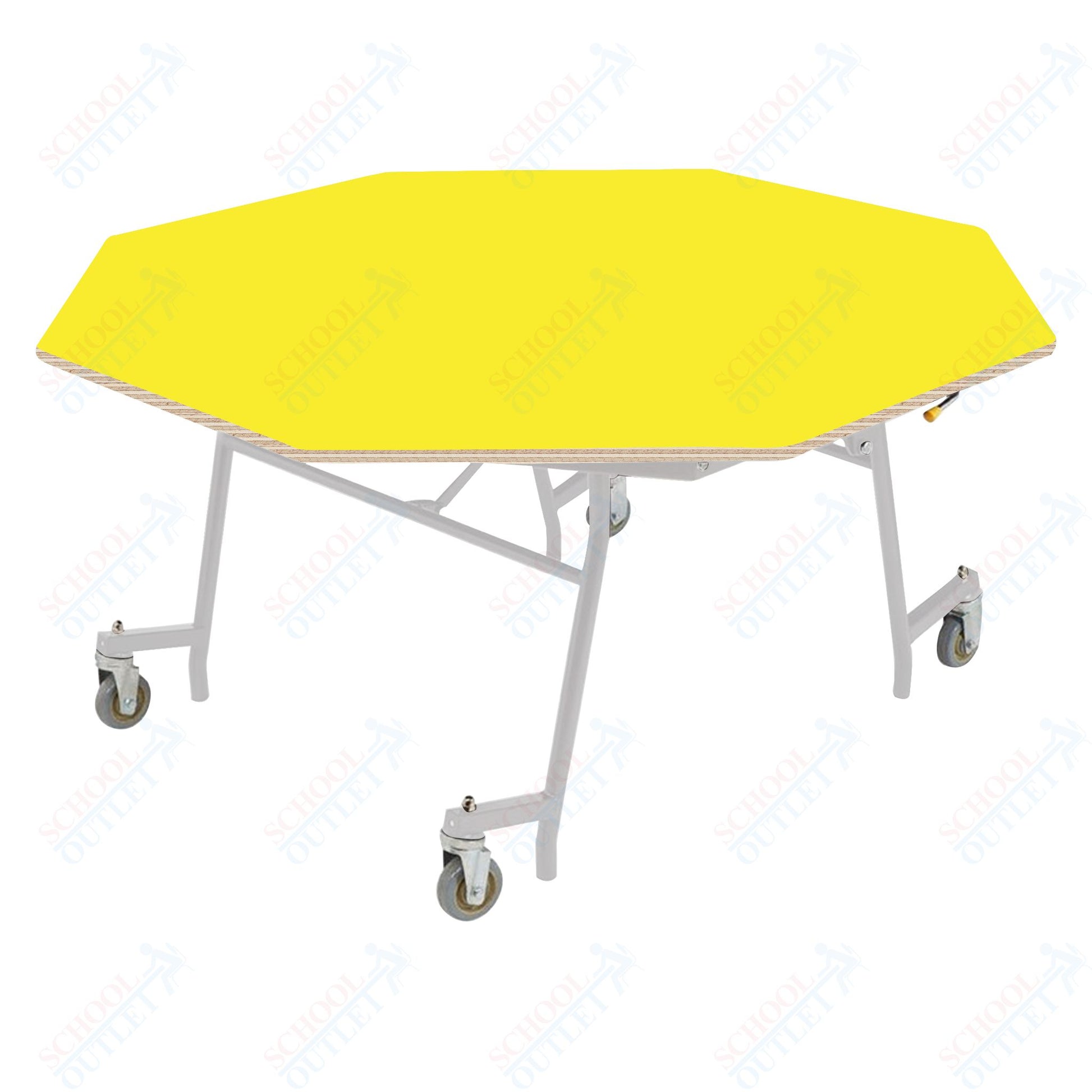 NPS EasyFold 60" Octagon Table (National Public Seating NPS - MTSSF - 60O) - SchoolOutlet