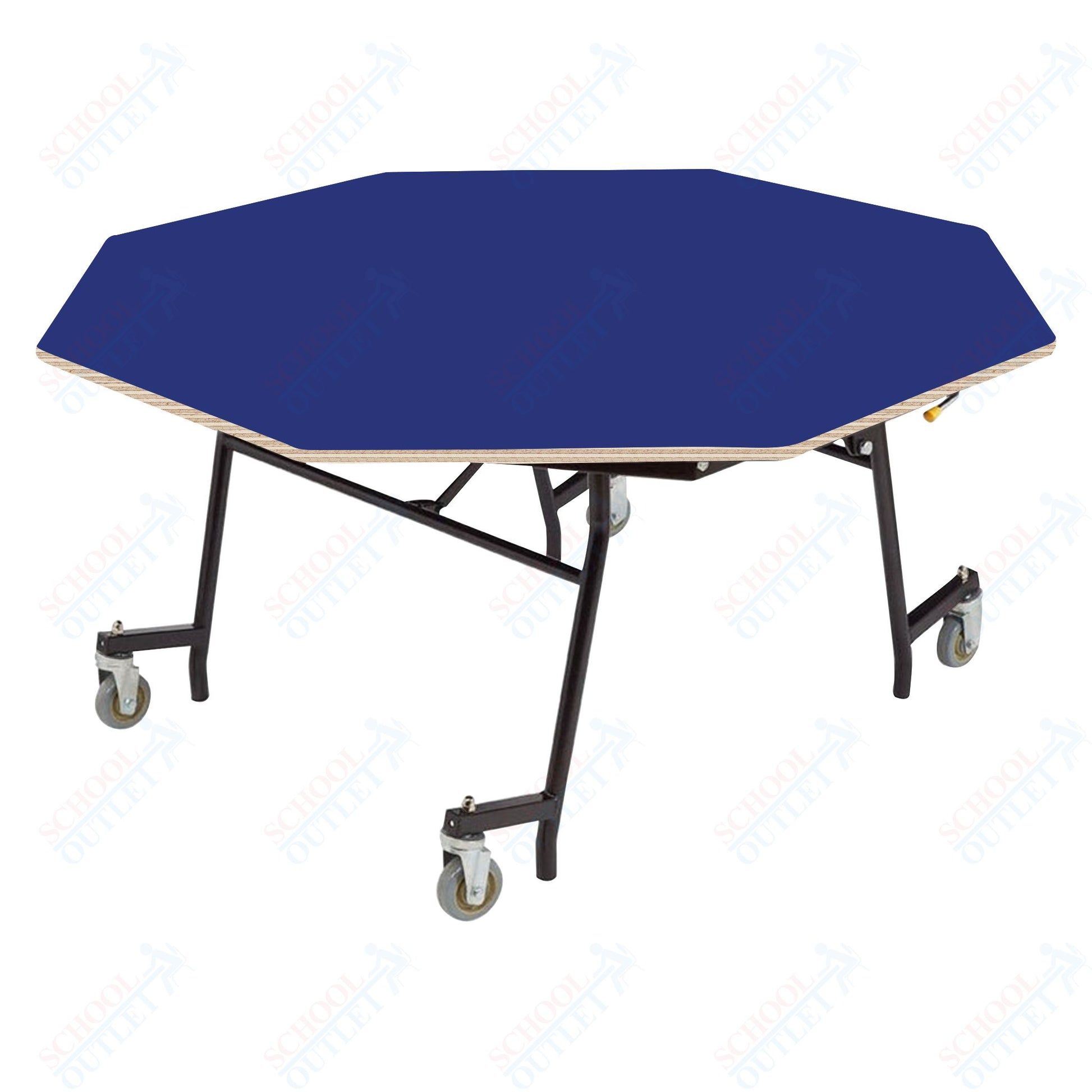 NPS EasyFold 60" Octagon Table (National Public Seating NPS - MTSSF - 60O) - SchoolOutlet