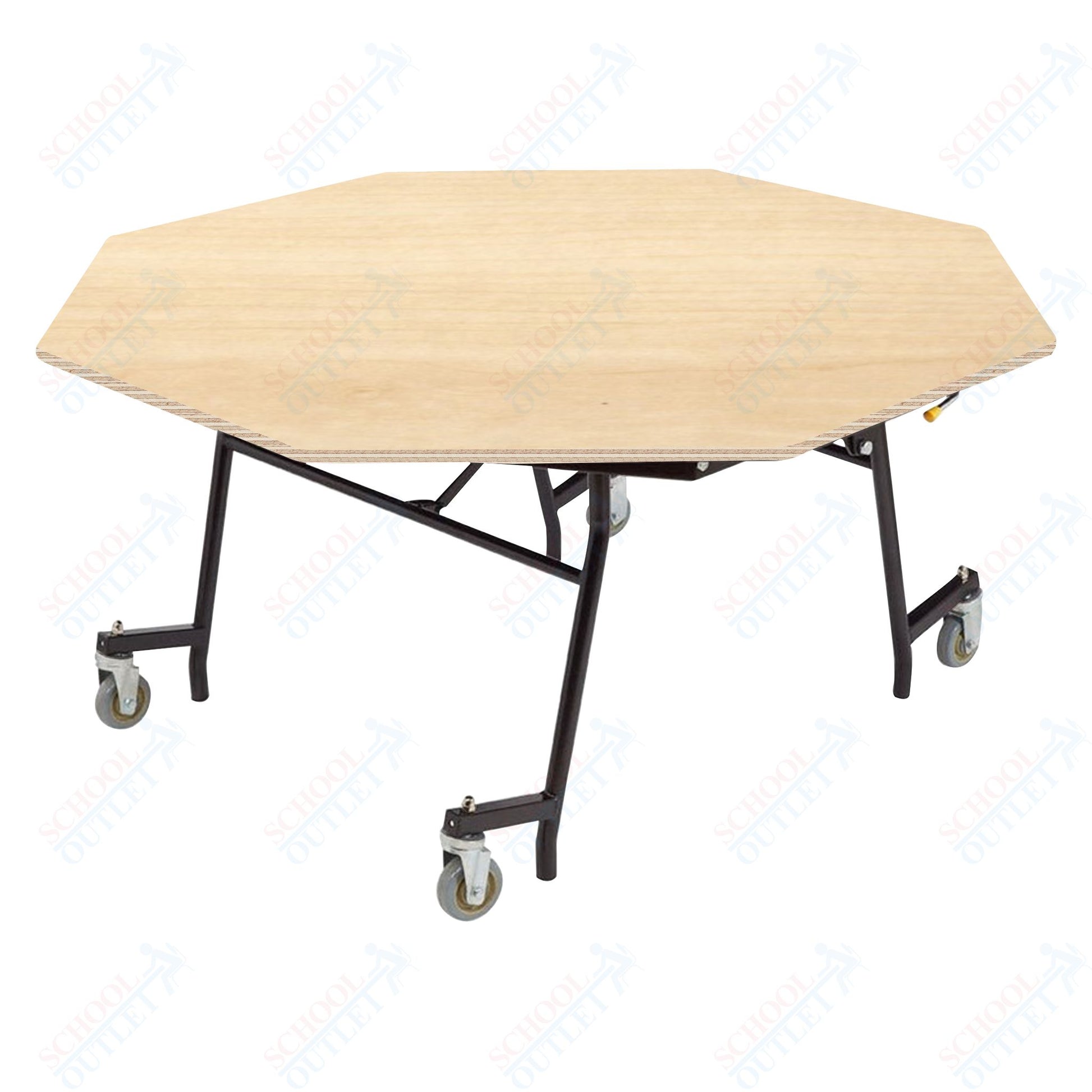 NPS EasyFold 60" Octagon Table (National Public Seating NPS - MTSSF - 60O) - SchoolOutlet