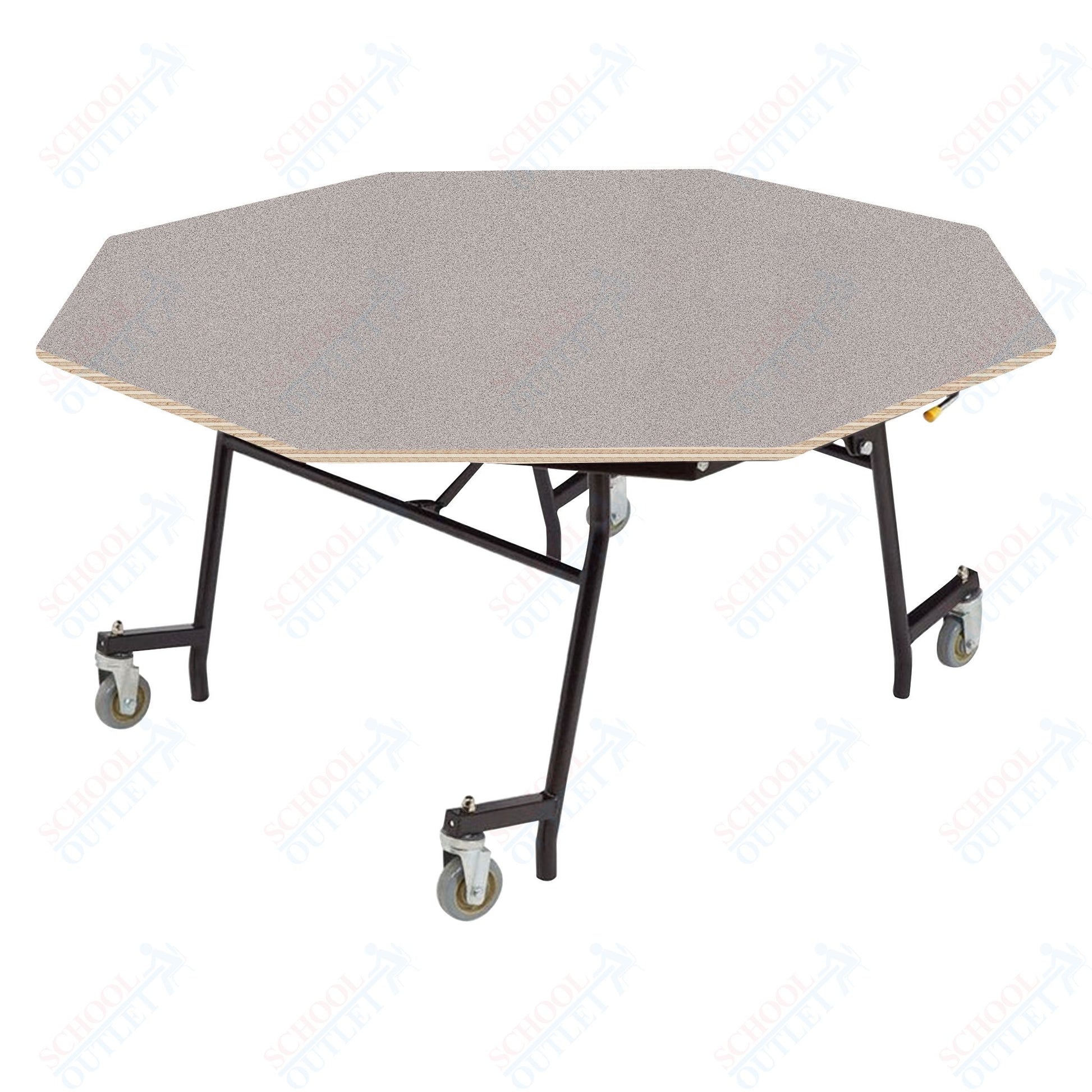 NPS EasyFold 60" Octagon Table (National Public Seating NPS - MTSSF - 60O) - SchoolOutlet