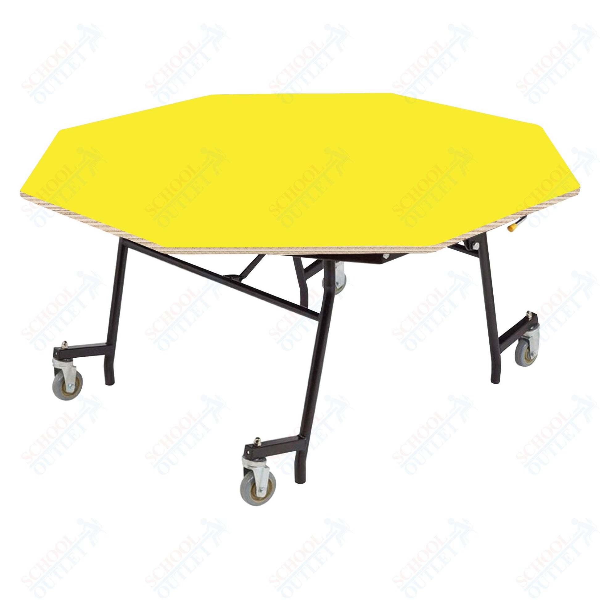 NPS EasyFold 60" Octagon Table (National Public Seating NPS - MTSSF - 60O) - SchoolOutlet
