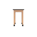 Diversified Woodcrafts Plain Apron Table High-Resistance Solid Wood Laboratory Desk 48