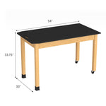 Diversified Woodcrafts PerpetuLab Wheelbarrow Science Table 54