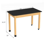 Diversified Woodcrafts PerpetuLab Wheelbarrow Science Table 54