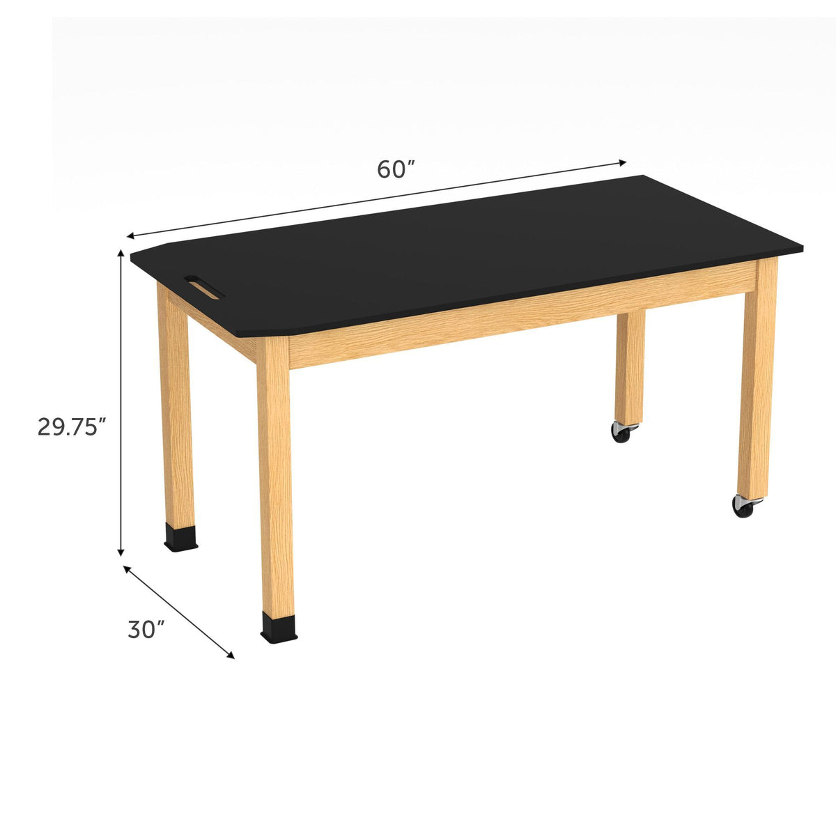 Diversified Woodcrafts PerpetuLab Wheelbarrow Science Table 60"W x 30"D x 30"H (DIV-P7144X30W)