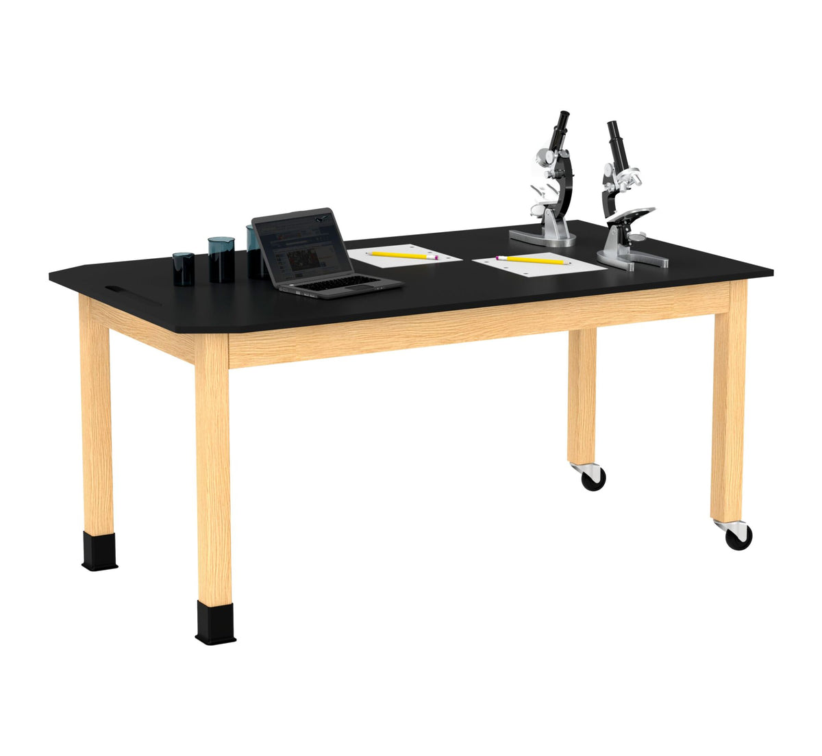 Diversified Woodcrafts PerpetuLab Wheelbarrow Science Table 60"W x 30"D x 30"H (DIV-P7144X30W)