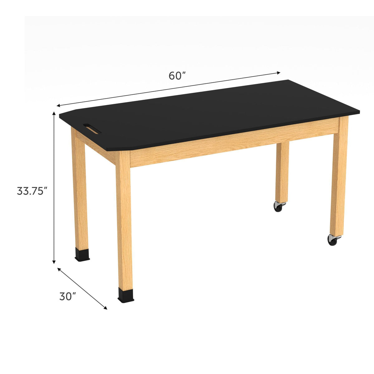 Diversified Woodcrafts PerpetuLab Wheelbarrow Science Table 60"W x 30"D x 34"H (DIV-P7144X34W)