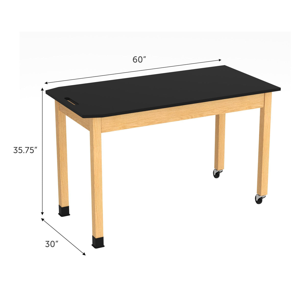 Diversified Woodcrafts PerpetuLab Wheelbarrow Science Table 60"W x 30"D x 36"H (DIV-P7144X36W)