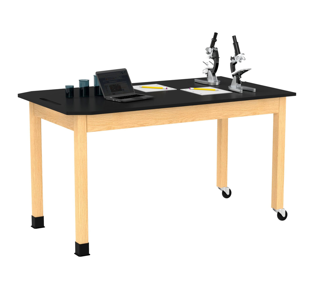 Diversified Woodcrafts PerpetuLab Wheelbarrow Science Table 60"W x 30"D x 36"H (DIV-P7144X36W)