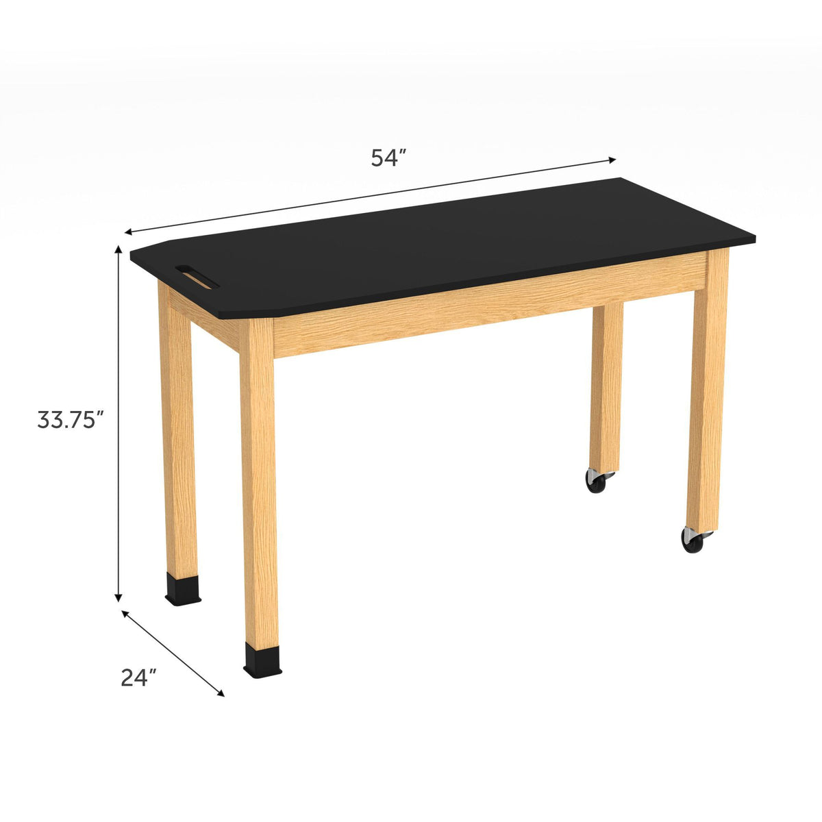 Diversified Woodcrafts PerpetuLab Wheelbarrow Science Table 54"W x 24"D x 34"H (DIV-P7204X34W)