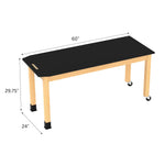 Diversified Woodcrafts PerpetuLab Wheelbarrow Science Table 60