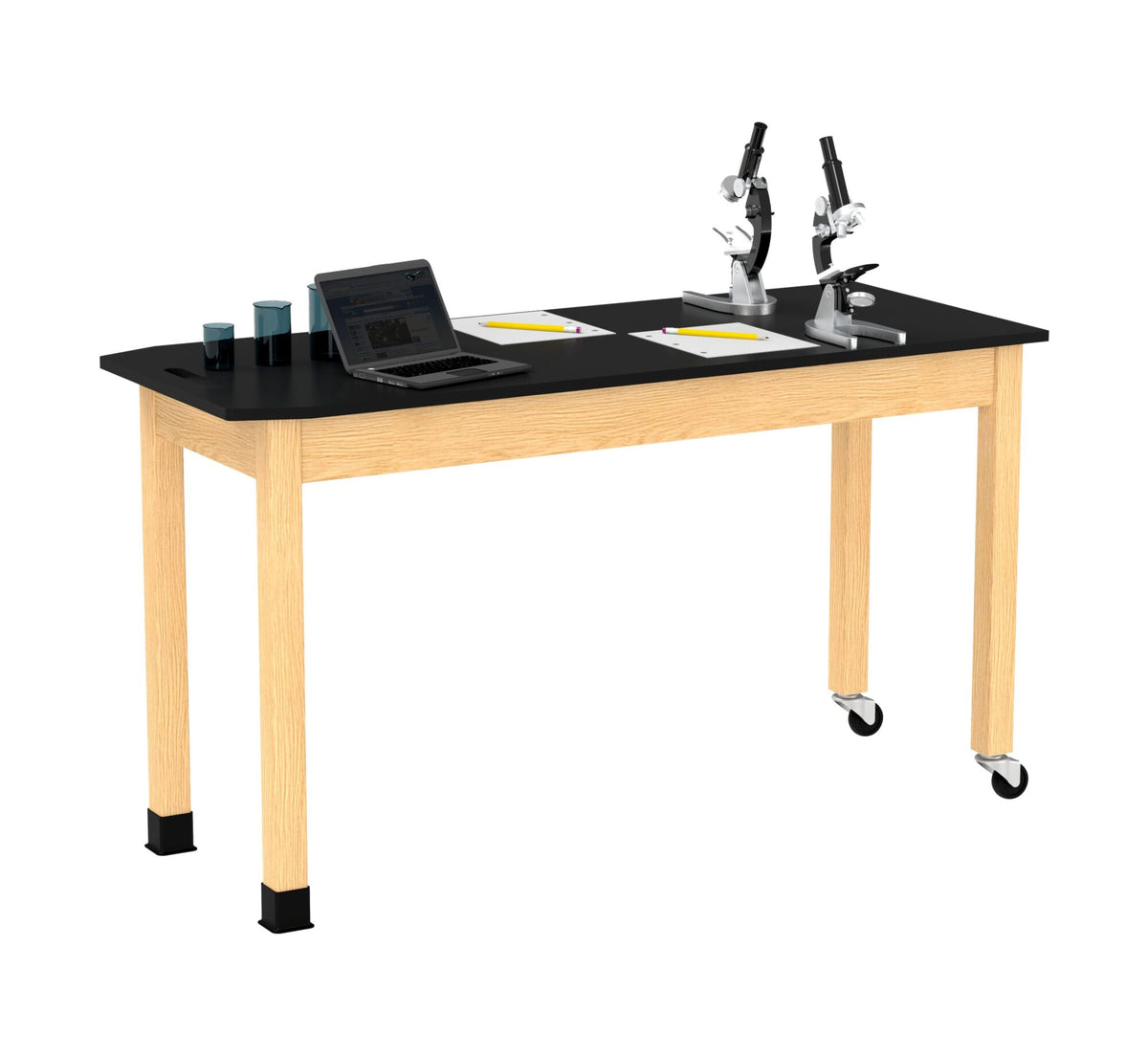 Diversified Woodcrafts PerpetuLab Wheelbarrow Science Table 60"W x 24"D x 34"H (DIV-P7604X34W)