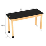 Diversified Woodcrafts PerpetuLab Wheelbarrow Science Table 60