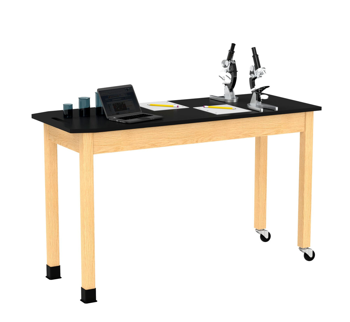 Diversified Woodcrafts PerpetuLab Wheelbarrow Science Table 60"W x 24"D x 36"H (DIV-P7604X36W)