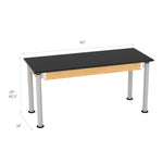 Diversified Woodcrafts Adjustable-Height Table - 60