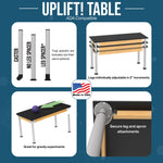 Diversified Woodcrafts Adjustable-Height Table - 60