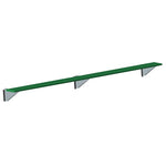Jaypro Sports Outdoor Player Benches - Player Bench - Wall-Mounted - 15', Powder Coated (PBW-15PC)