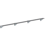 Jaypro Sports Outdoor Player Benches - Player Bench - Wall-Mounted - 21', Powder Coated (PBW-5PC)