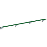 Jaypro Sports Outdoor Player Benches - Player Bench - Wall-Mounted - 21', Powder Coated (PBW-5PC)