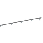 Jaypro Sports Outdoor Player Benches - Player Bench - Wall-Mounted - 27', Powder Coated (PBW-95PC)