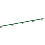 Jaypro Sports Outdoor Player Benches - Player Bench - Wall-Mounted - 27', Powder Coated (PBW-95PC)