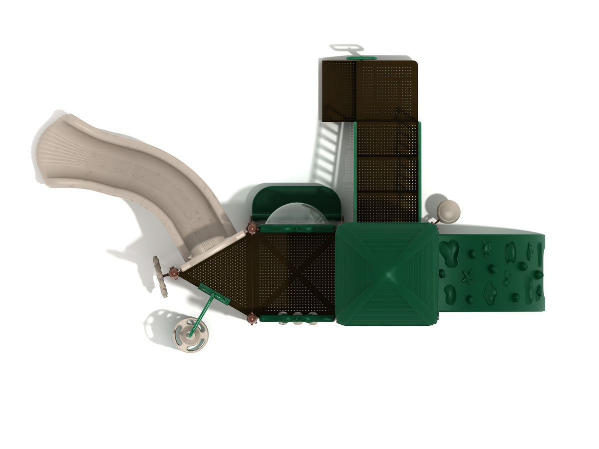 Playground Equipment Diamond Head Playground (PLY-PKP324X)