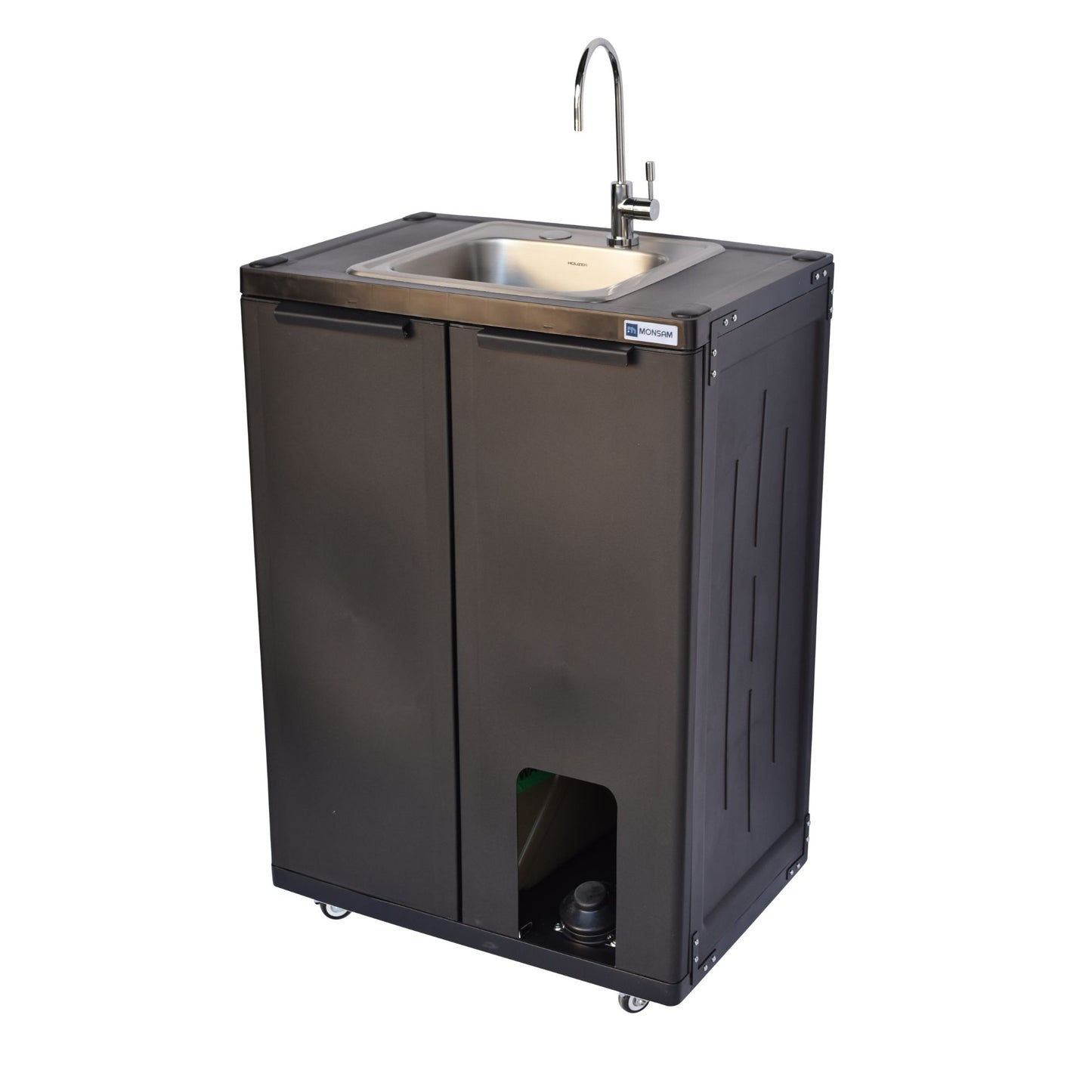 Foot Pump Portable Sink - Plastic Cabinet - COLD WATER ONLY (PSF-101)