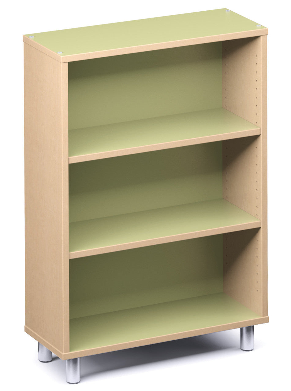 Russwood Library Furniture Envision Series Bay Shelving - 48"H Single Sided - 1 Bay - Palette style shelving (RUS-PT-1S-48-1B)