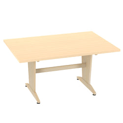 Diversified Woodcrafts Art/Planning Table - Natural Birch Plastic Laminate - 60"W X 42"D (Diversified Woodcrafts DIV-PT-62PNB)