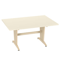 Diversified Woodcrafts Art/Planning Table - Almond Plastic Laminate Top - 60"W x 42"D x 30"H (Diversified Woodcrafts DIV-PT-62P)
