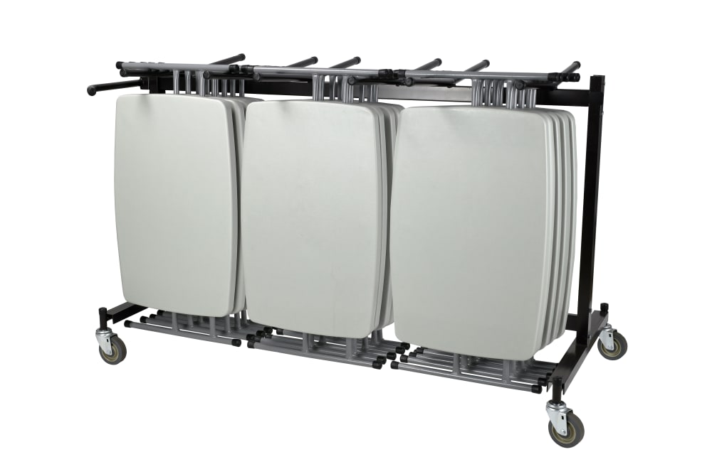 National Public Seating Heavy-Duty Folding Chair and Personal Table Storage Dolly (NPS-DY-42)
