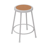 Diversified Woodcrafts Hardboard Seat Steel Stool - 24