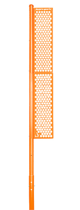 Jaypro Sports Foul Poles - Professional, 20' H - Softball -Surface Mount (SBFP-200SM-XX)