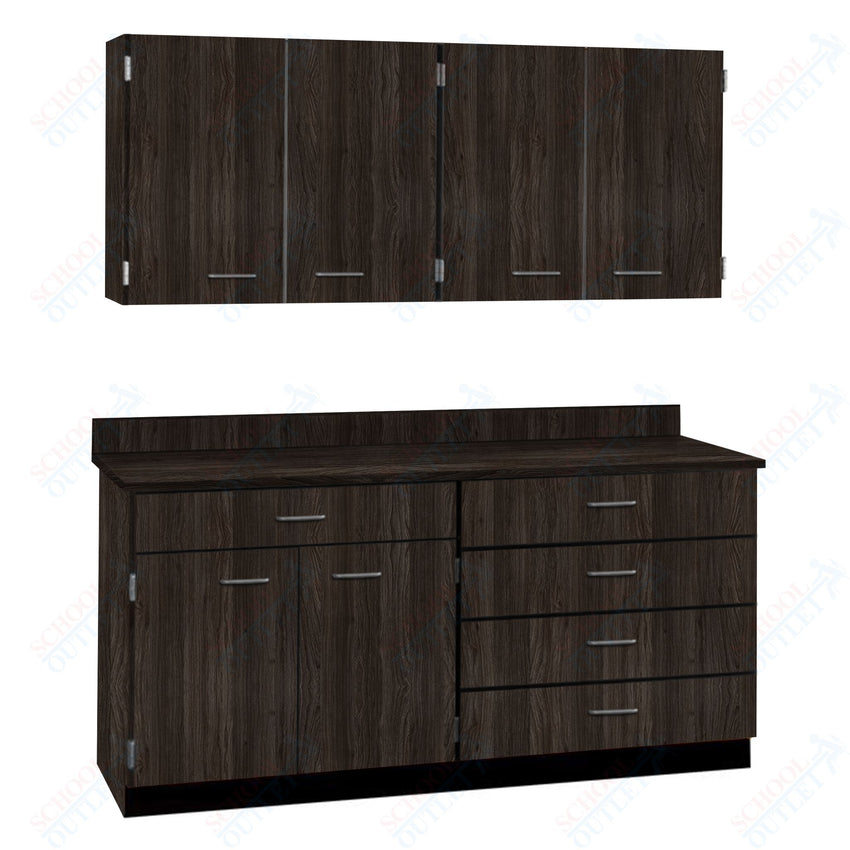 72" Wide Complete Suites with Locks (84510 F72) - SchoolOutlet