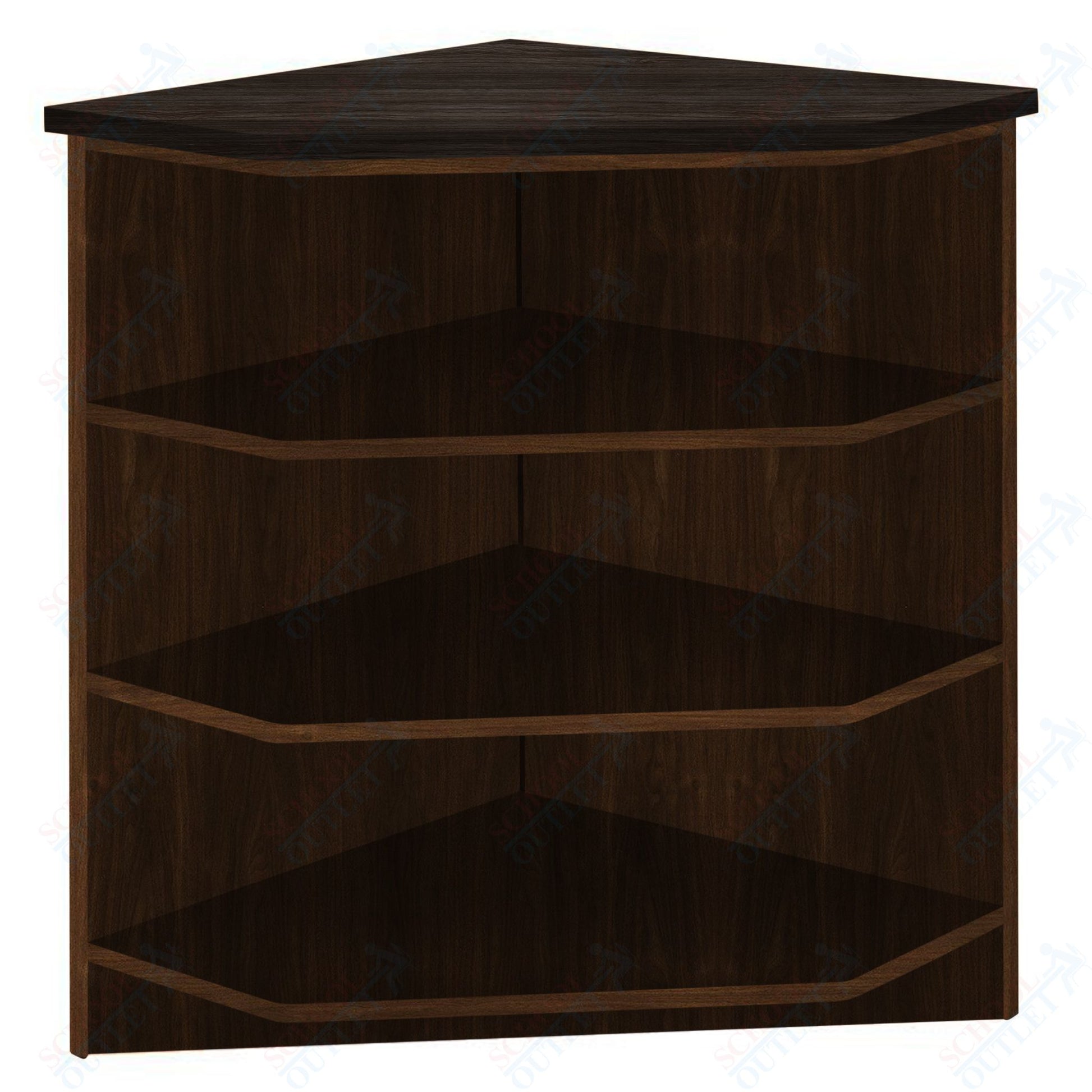 90 - Degree Outside Corner with 3 Shelves (88050 Z40) - SchoolOutlet