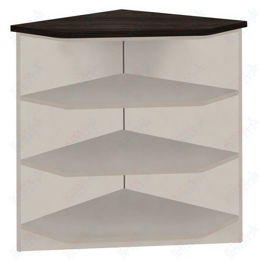 90 - Degree Outside Corner with 3 Shelves (88050 Z40) - SchoolOutlet