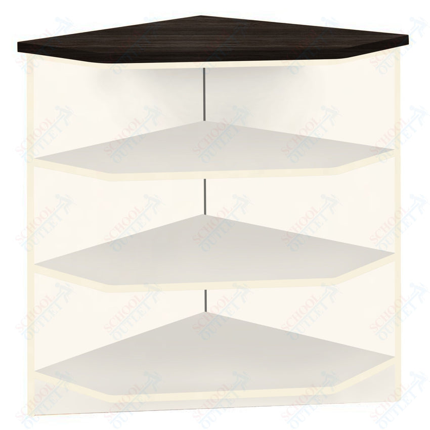 90 - Degree Outside Corner with 3 Shelves (88050 Z40) - SchoolOutlet
