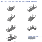 AmTab Stage Ramp - ADA Compliant - 8
