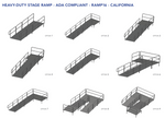 AmTab Stage Ramp - ADA Compliant - 16