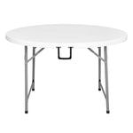 Regency Trestle 4 ft Round Folding Table 48